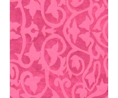 Nepaali paber MUSTRIGA 50x75cm - taimeornament, roosa